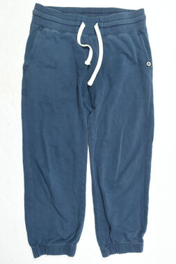 American Giant Sweatpants Womens Small Blue Cropped Pull-On Drawstring Regular